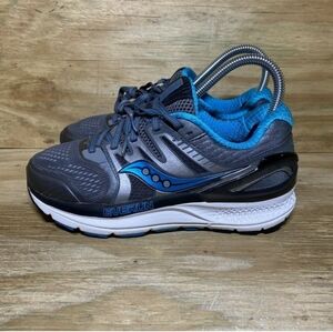Saucony Redeemer ISO 2 Women’s Shoes Size 5.5 Gray Blue Athletic Running Sneaker